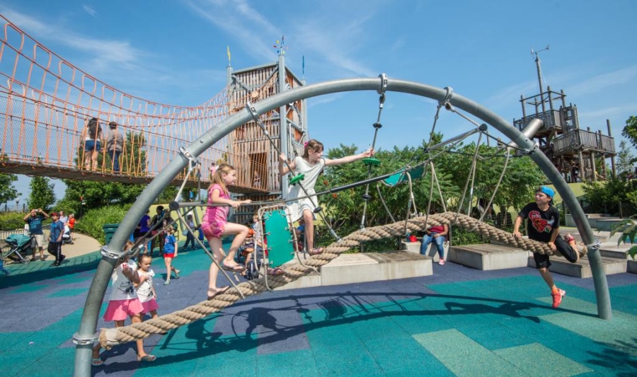 Maggie Daley Park playground